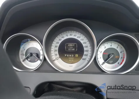 2012 Mercedes-Benz C 250 Sport из США, поврежденный, VIN WDDGF4HB0CA729145